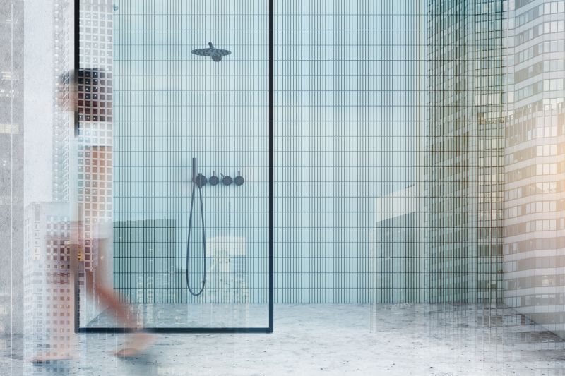 Contemporary Shower Space